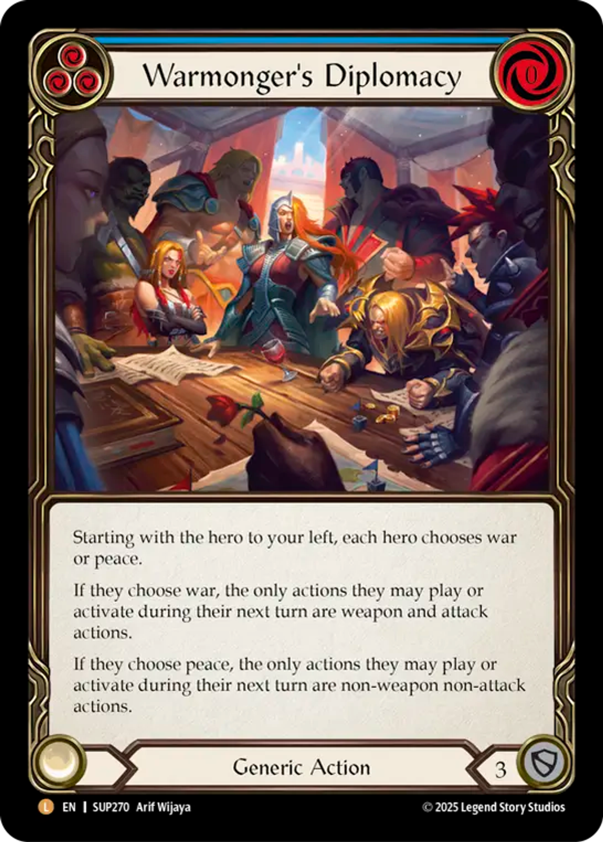 Warmonger's Diplomacy — Super Slam — Flesh and Blood