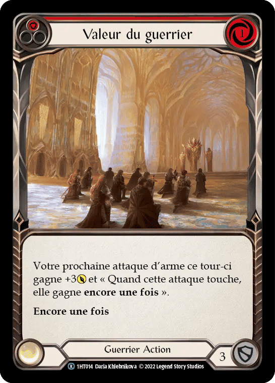 Valeur du guerrier — Dorinthea - Blitz Deck — Flesh and Blood