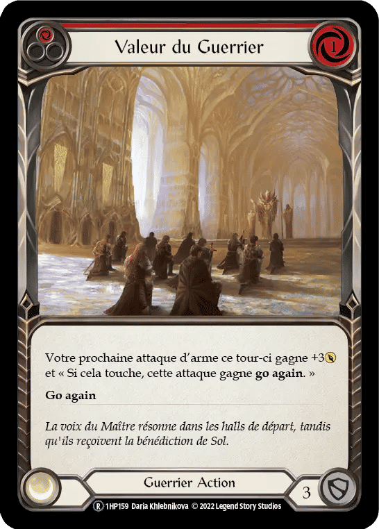 Valeur du Guerrier — History Pack 1 - Black Label — Flesh and Blood