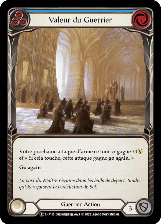 Valeur du Guerrier — History Pack 1 - Black Label — Flesh and Blood