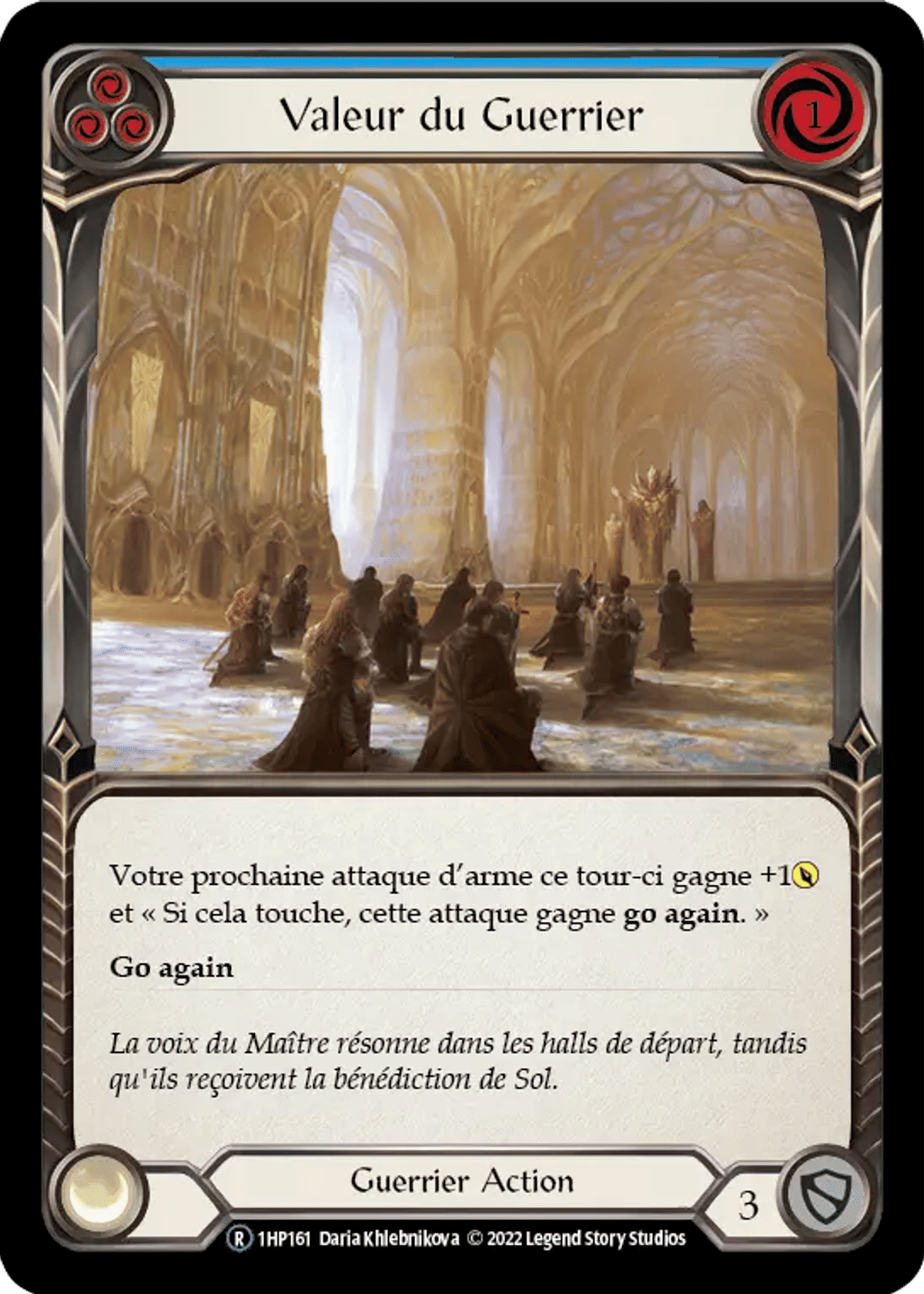 Valeur du Guerrier from History Pack 1 - Black Label - Flesh and Blood