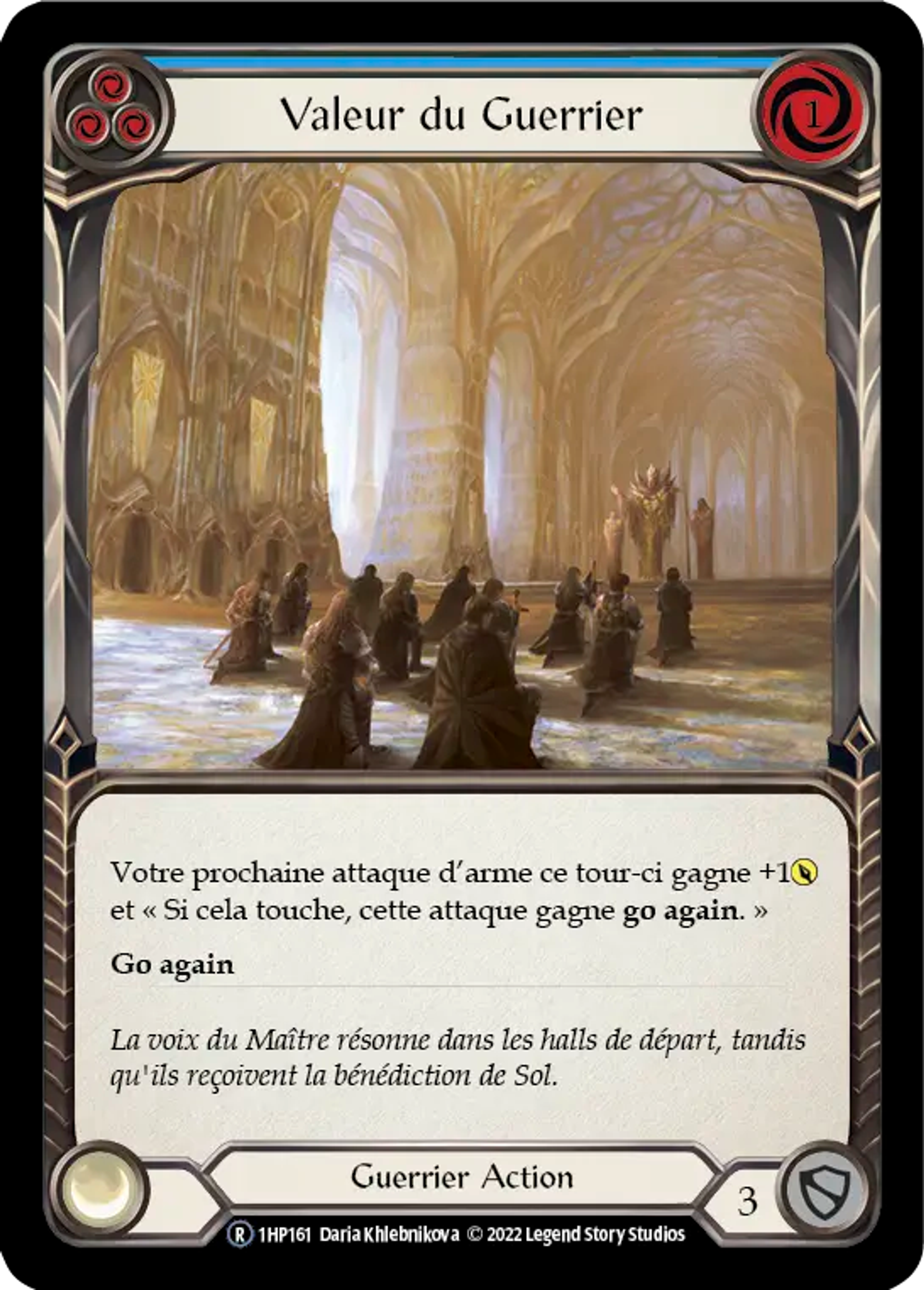 Valeur du Guerrier — History Pack 1 - Black Label — Flesh and Blood