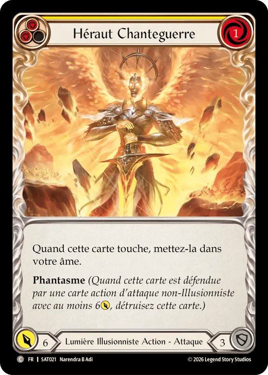 Héraut Chanteguerre — Silver Age - Prism, Advent of Thrones — Flesh and Blood