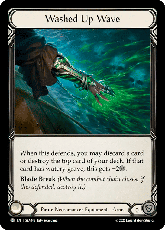 Washed Up Wave — High Seas - Treasure Pack — Flesh and Blood
