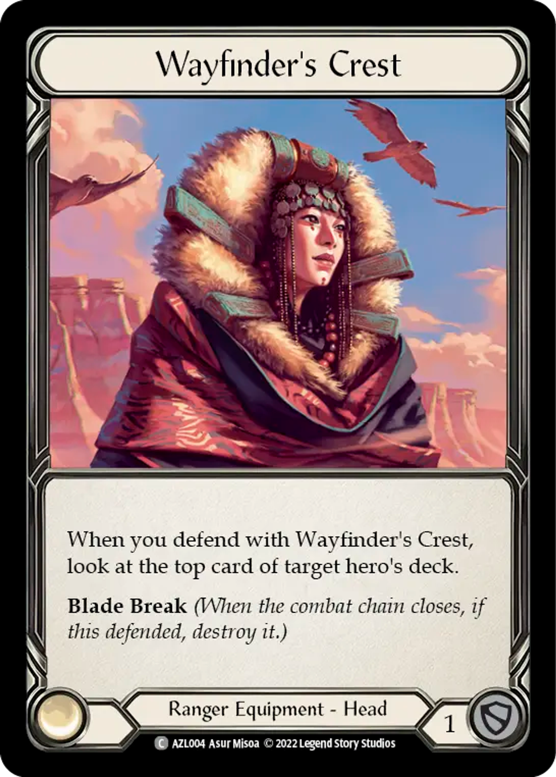 Wayfinder's Crest — Azalea - Blitz Deck — Flesh and Blood