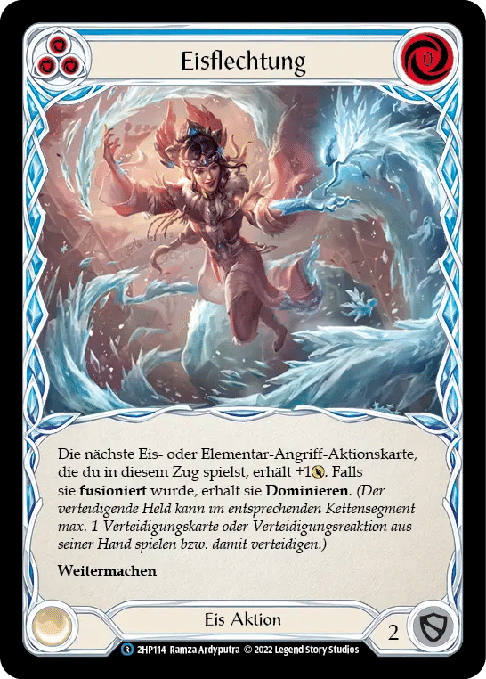Weave Ice (Blue) — History Pack 2 - Black Label — Flesh and Blood
