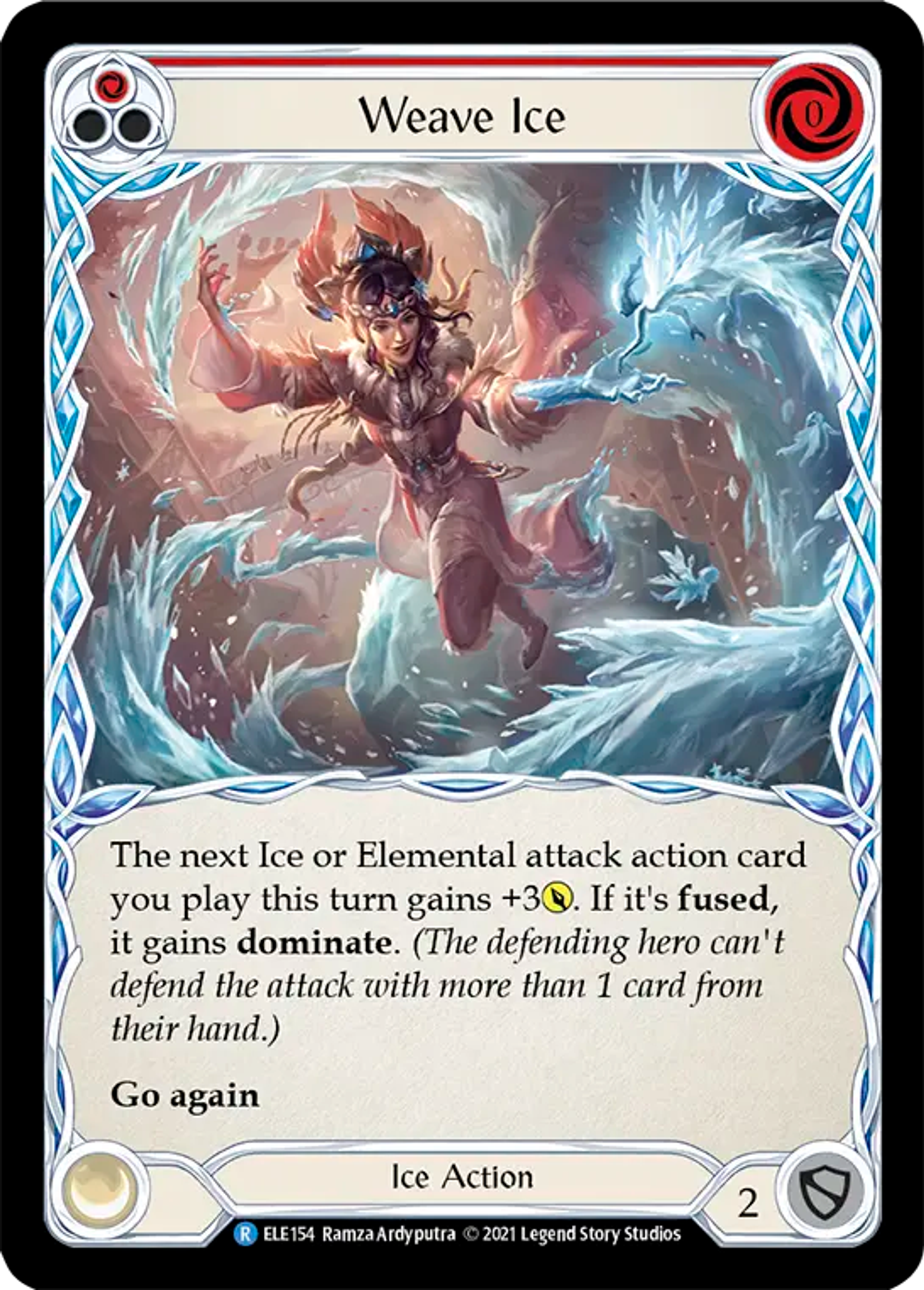 Weave Ice (Red) — Tales of Aria — Flesh and Blood
