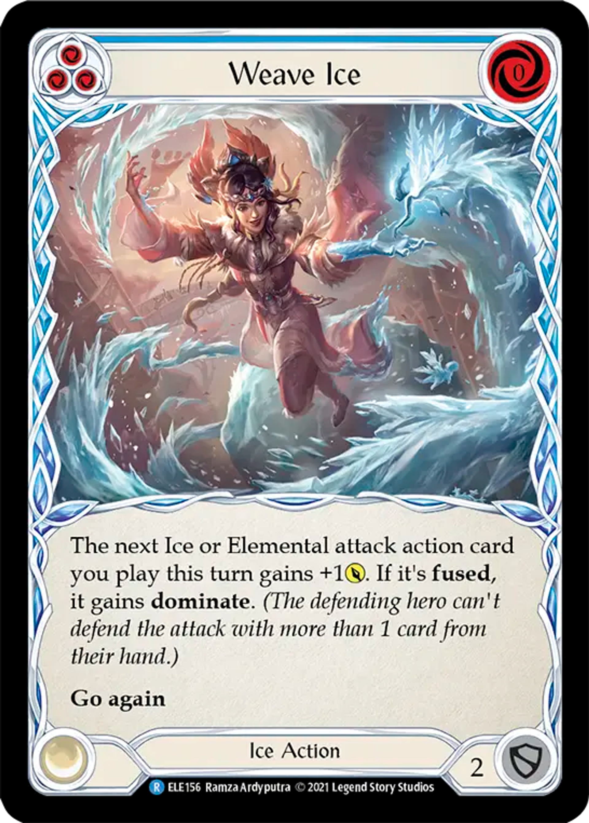 Weave Ice (Blue) — Tales of Aria — Flesh and Blood