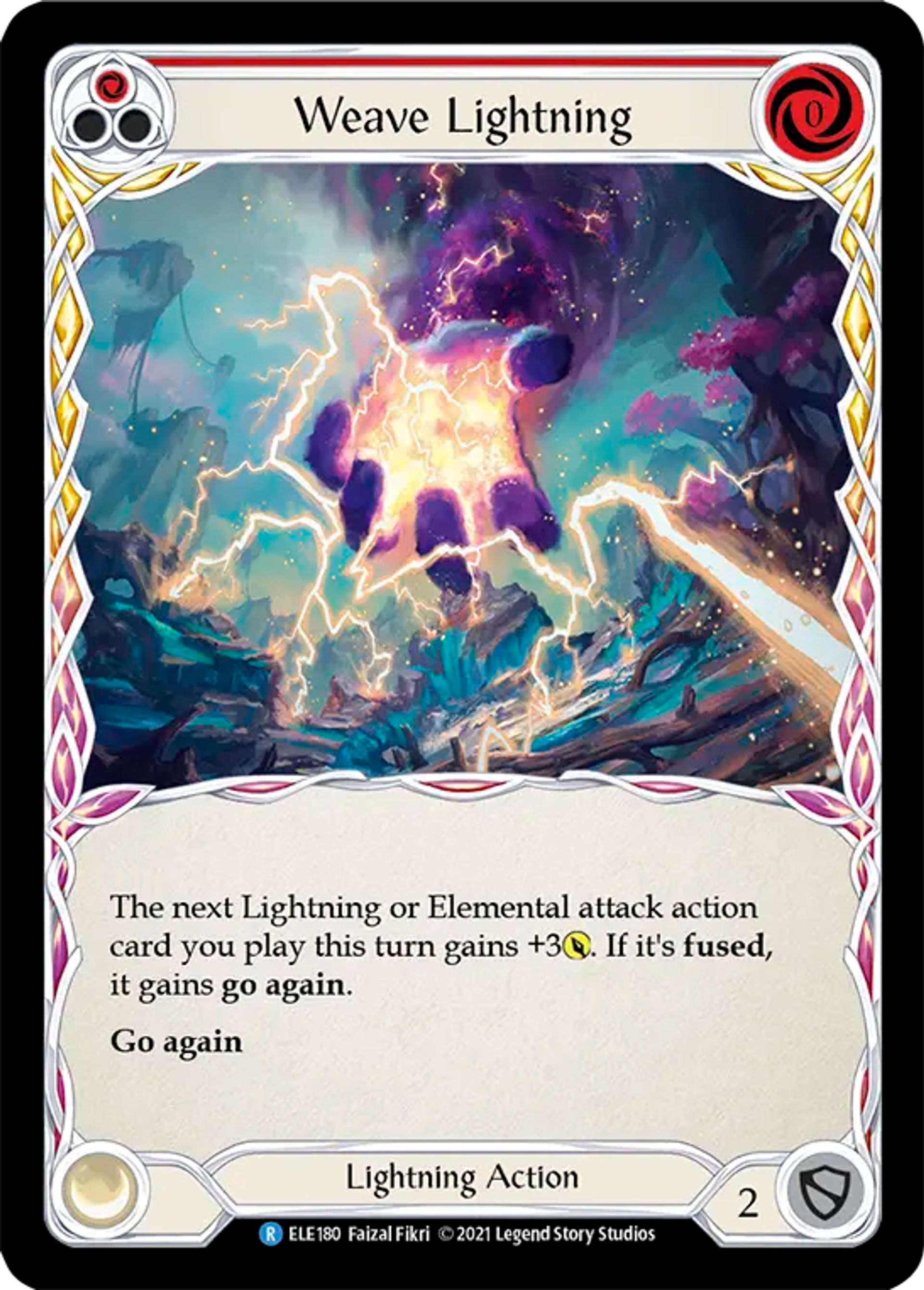 Weave Lightning (Red) — Tales of Aria — Flesh and Blood