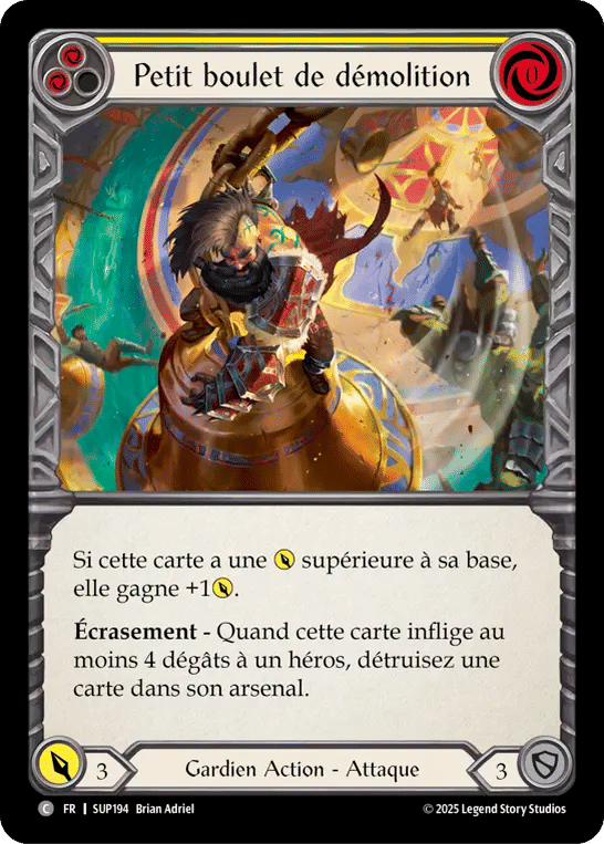 Petit boulet de démolition — Super Slam — Flesh and Blood