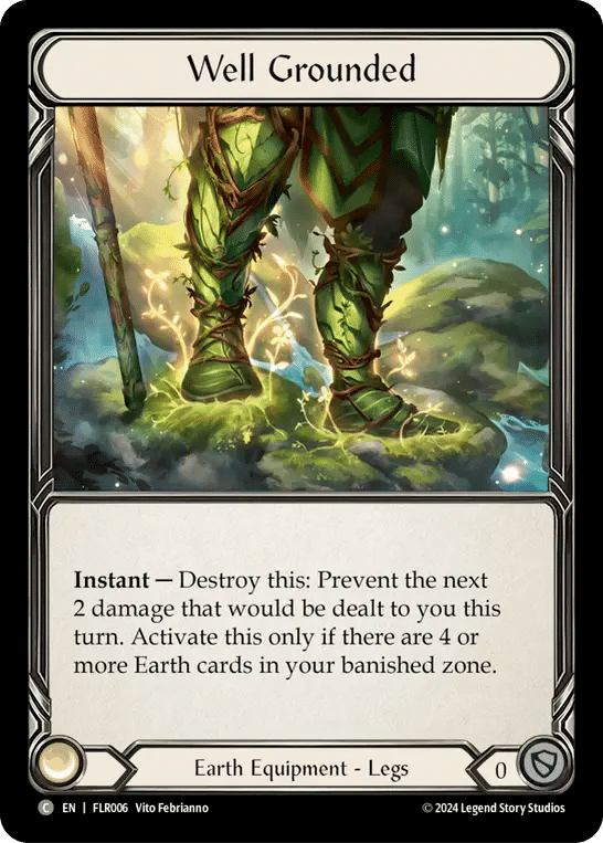 Well Grounded — Rosetta Blitz Deck - Florian — Flesh and Blood