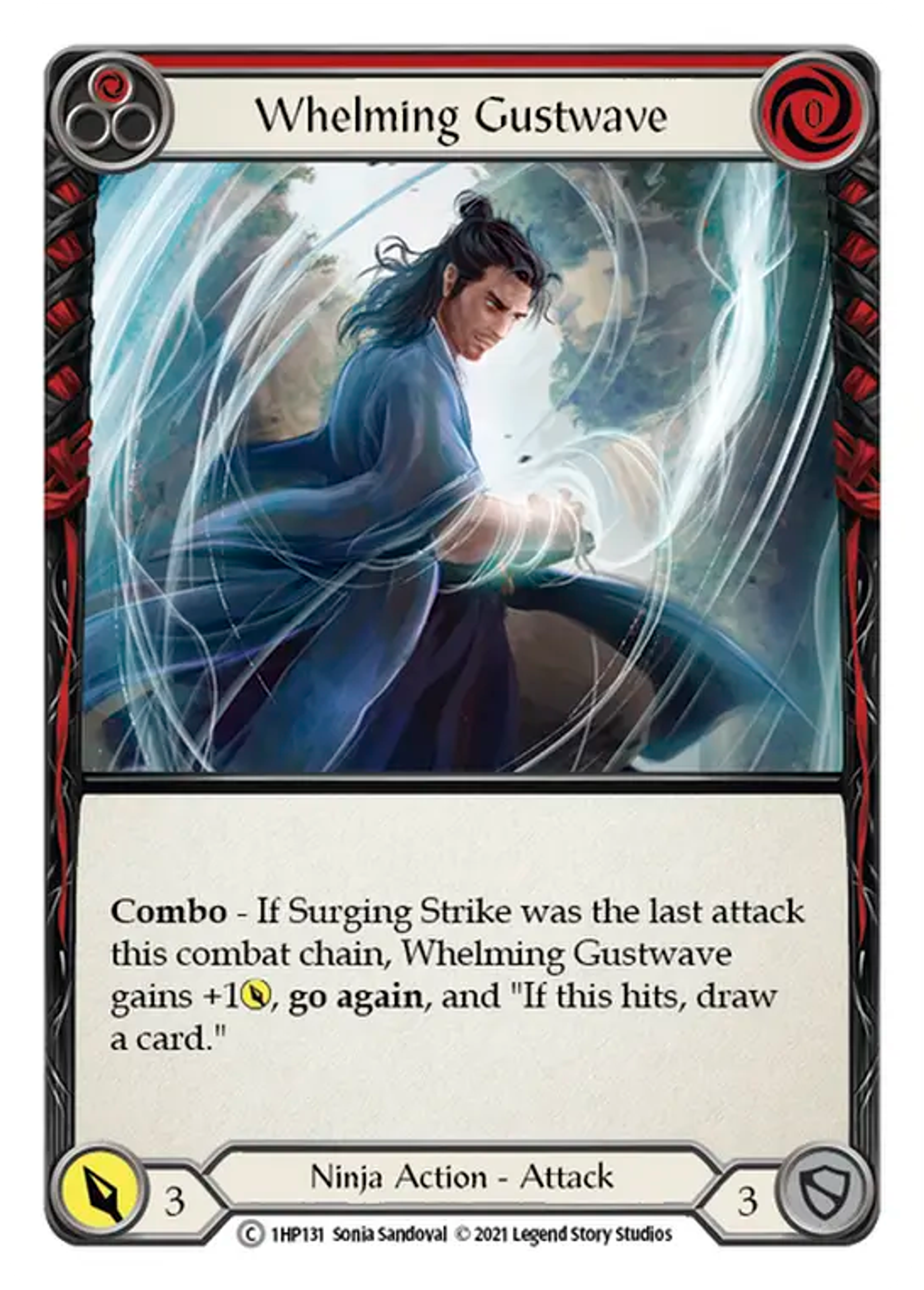 Whelming Gustwave (Red) — History Pack 1 — Flesh and Blood