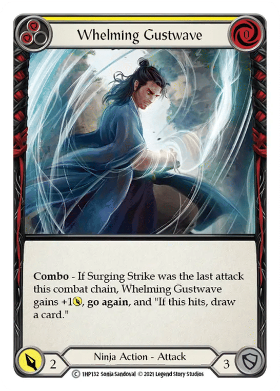 Whelming Gustwave (Yellow) — History Pack 1 — Flesh and Blood