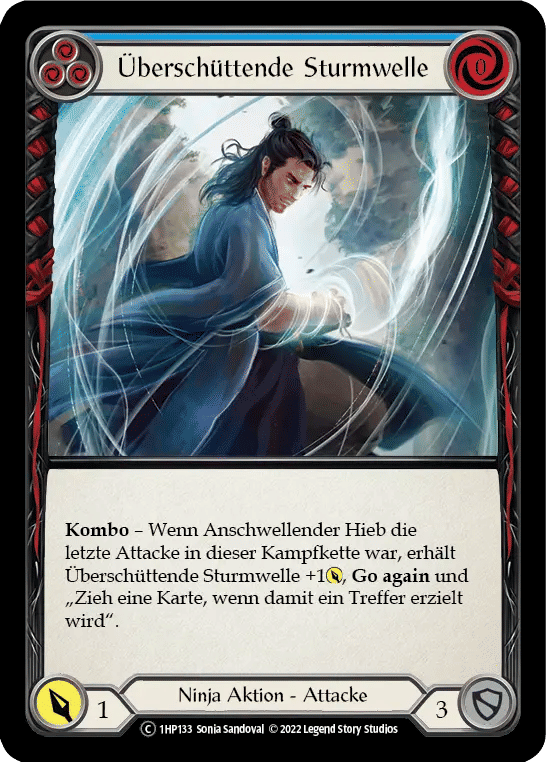 Whelming Gustwave (Blue) — History Pack 1 - Black Label — Flesh and Blood
