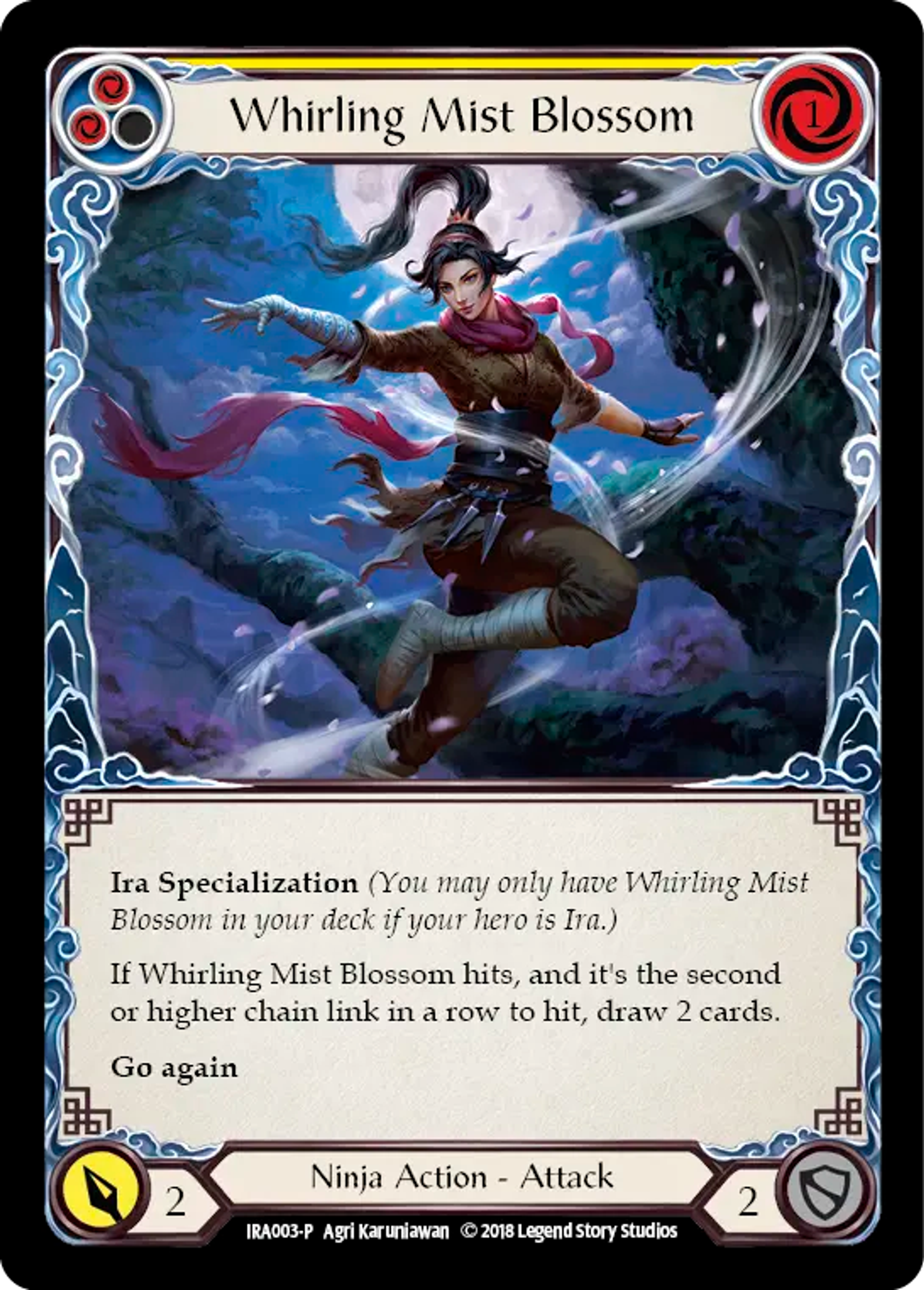 Whirling Mist Blossom — Ira Welcome Deck (2018) — Flesh and Blood