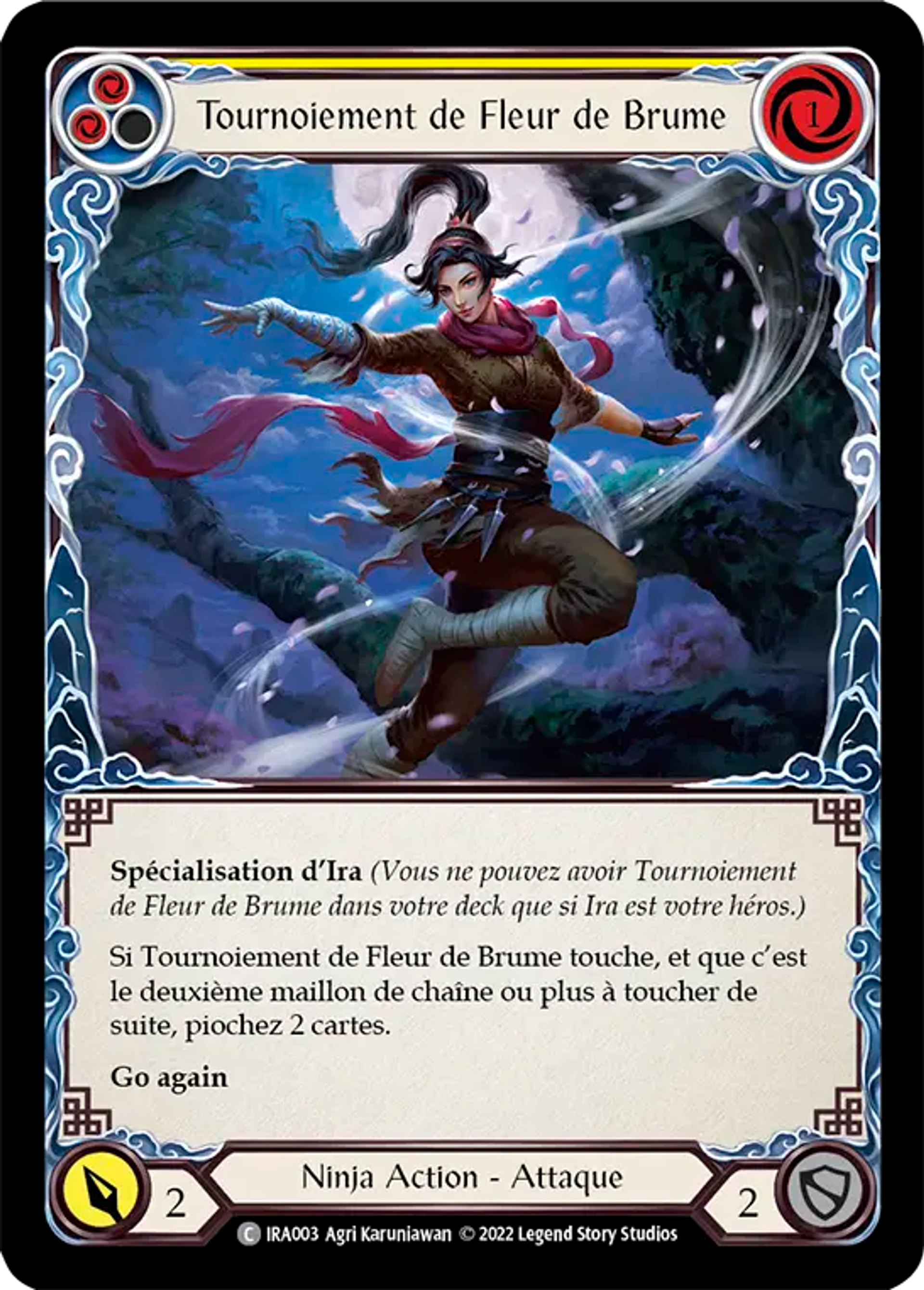 Tournoiement de Fleur de Brume — Ira Welcome Deck (2022) — Flesh and Blood