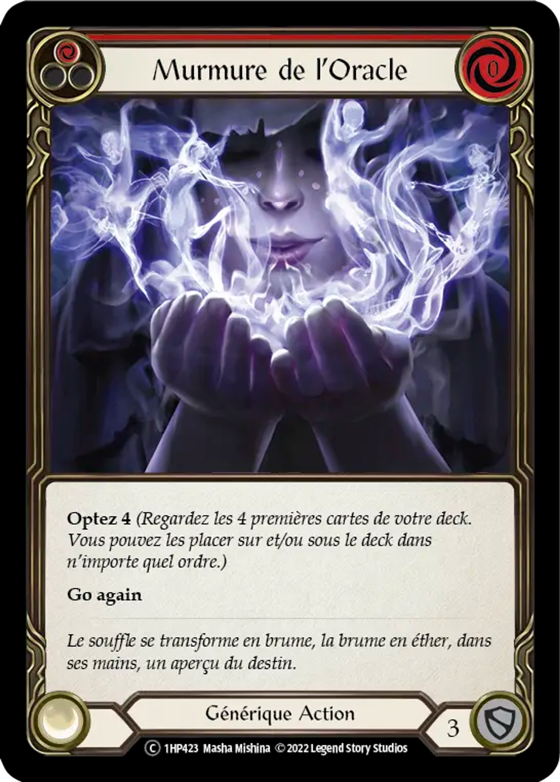 Murmure de l'Oracle — History Pack 1 - Black Label — Flesh and Blood