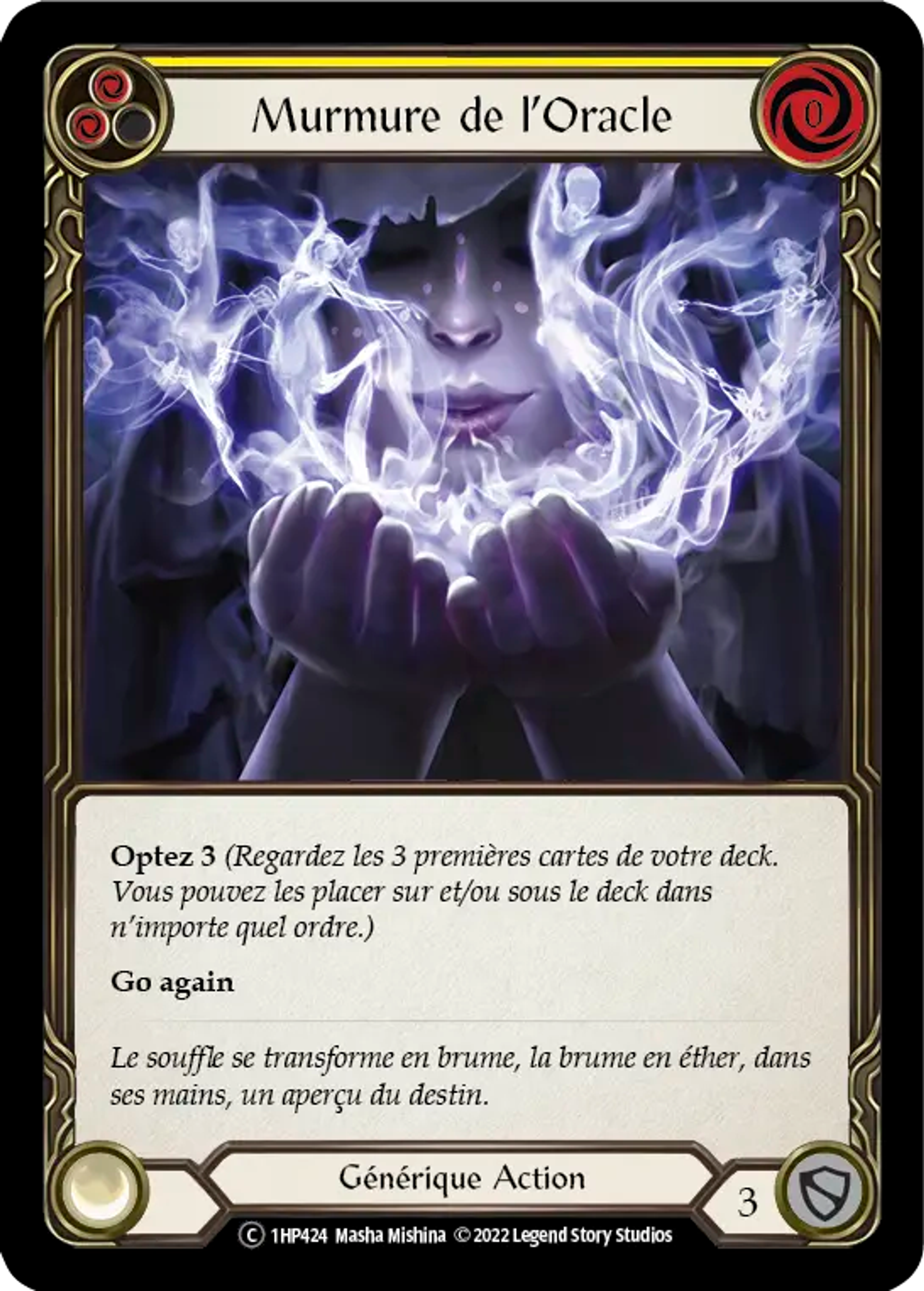 Murmure de l'Oracle — History Pack 1 - Black Label — Flesh and Blood