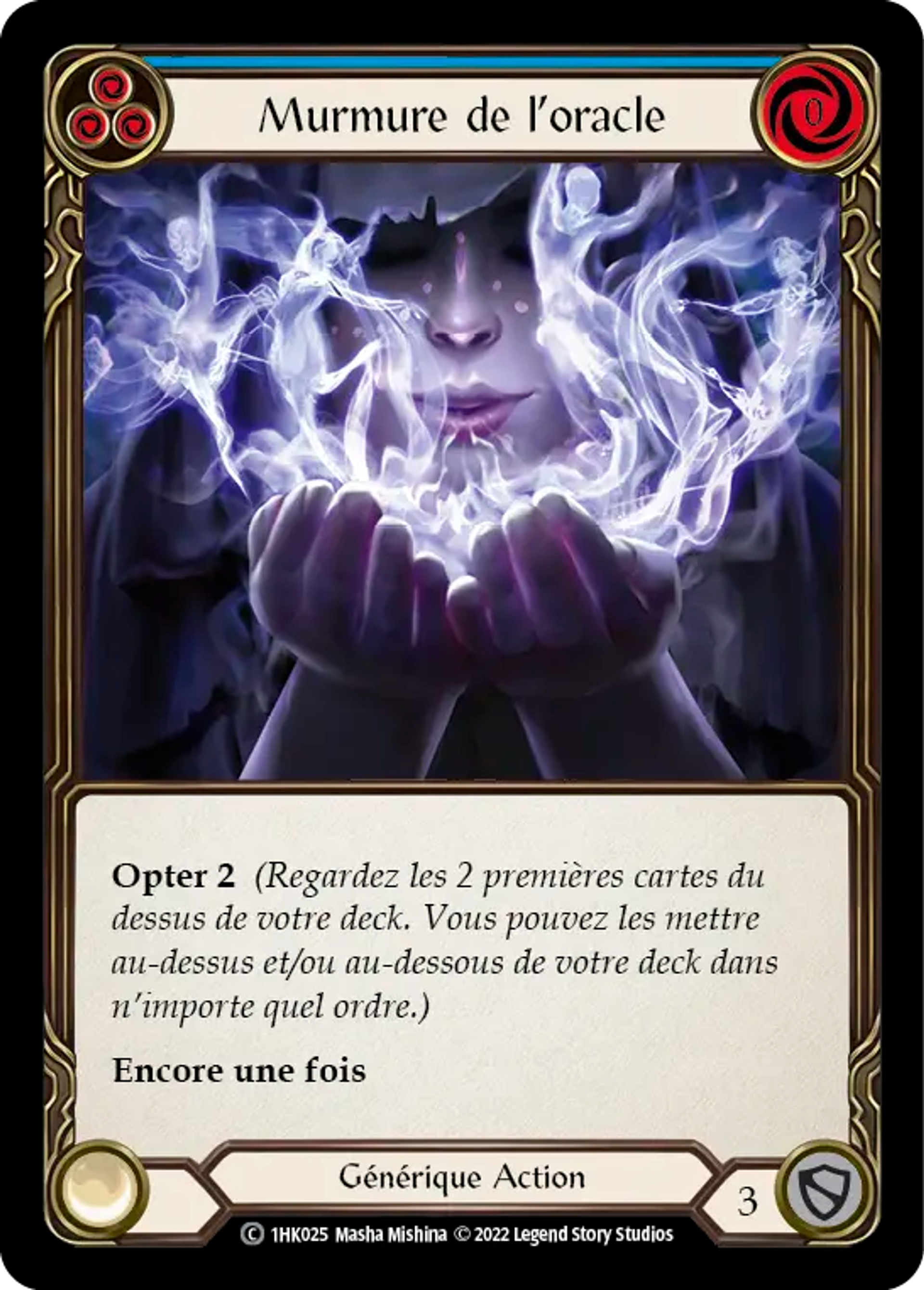 Murmure de l’oracle — Kano - Blitz Deck — Flesh and Blood