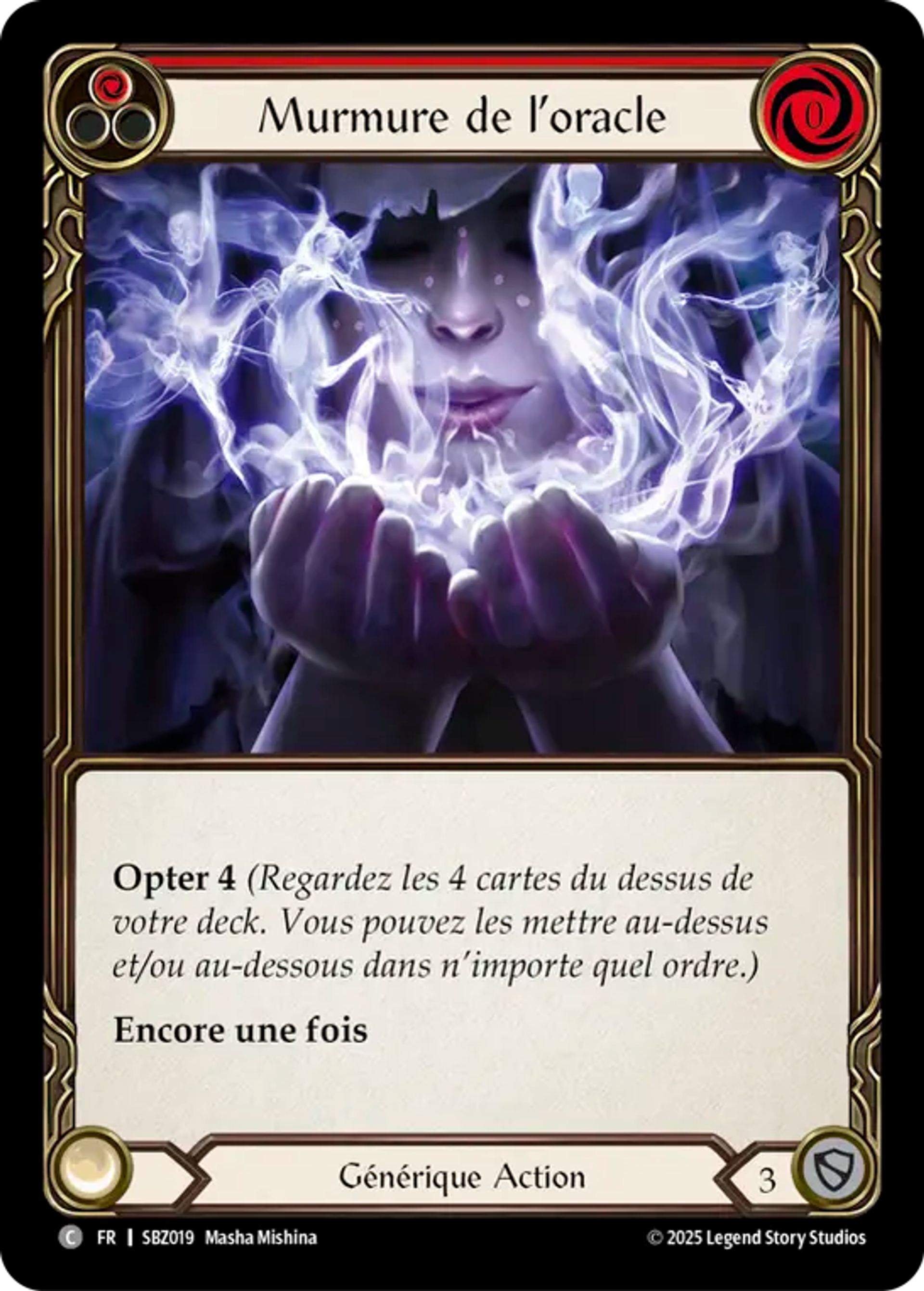 Murmure de l’oracle — Silver Age Chapter 3 - Blaze, Firemind — Flesh and Blood