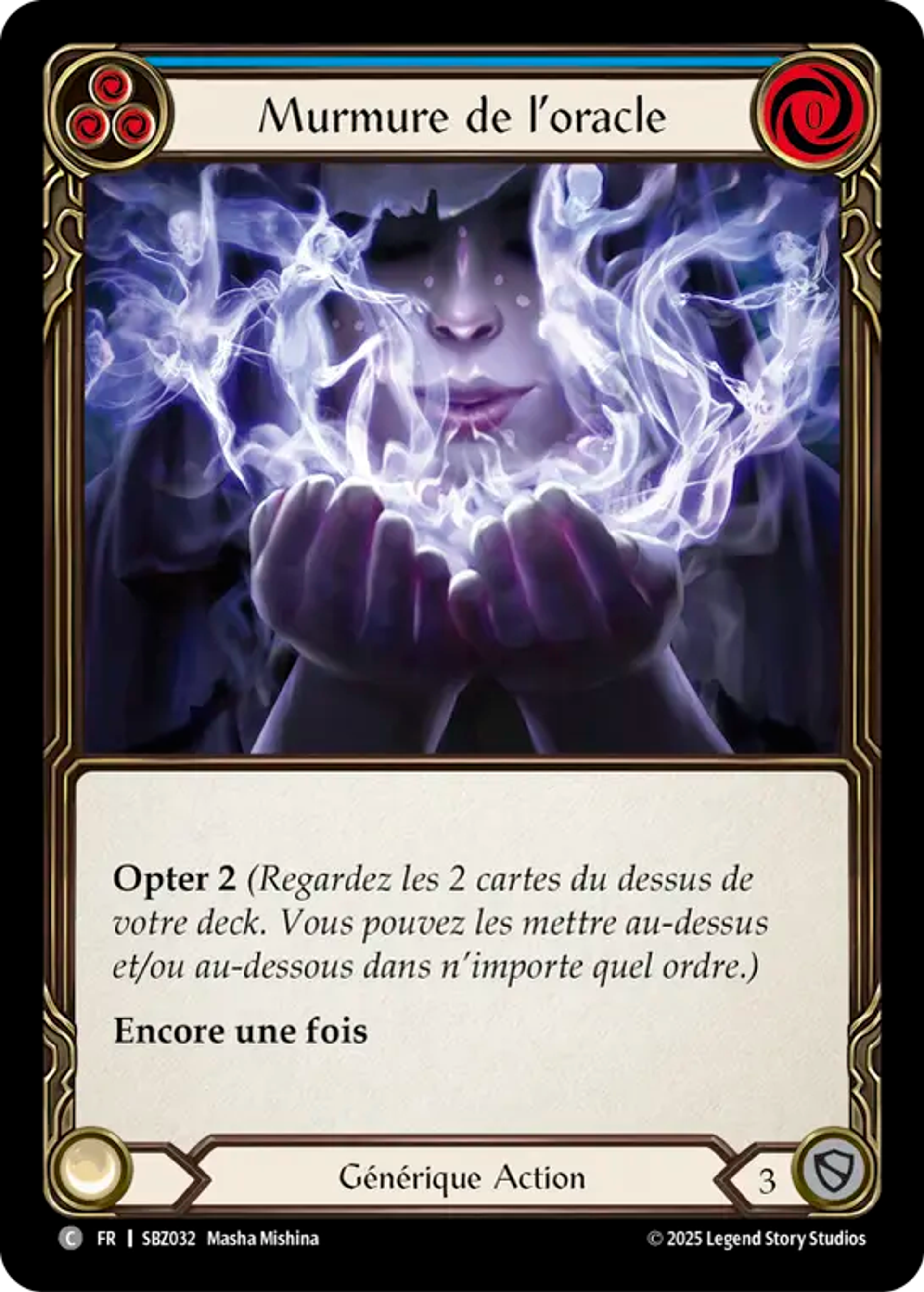 Murmure de l’oracle — Silver Age Chapter 3 - Blaze, Firemind — Flesh and Blood