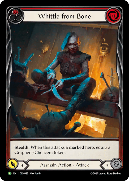 Whittle from Bone — GEM - Pack 1 — Flesh and Blood