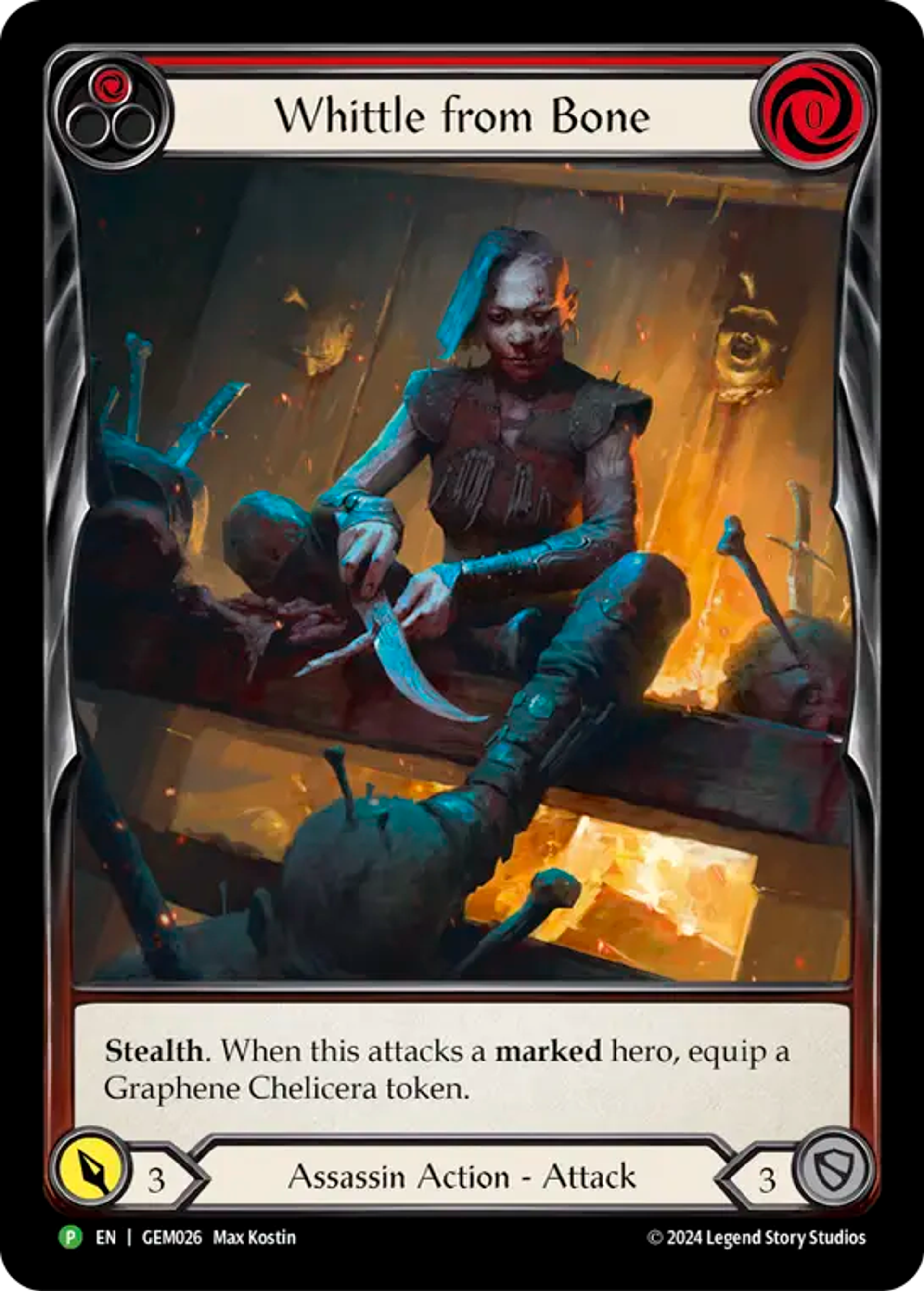 Whittle from Bone — GEM - Pack 1 — Flesh and Blood