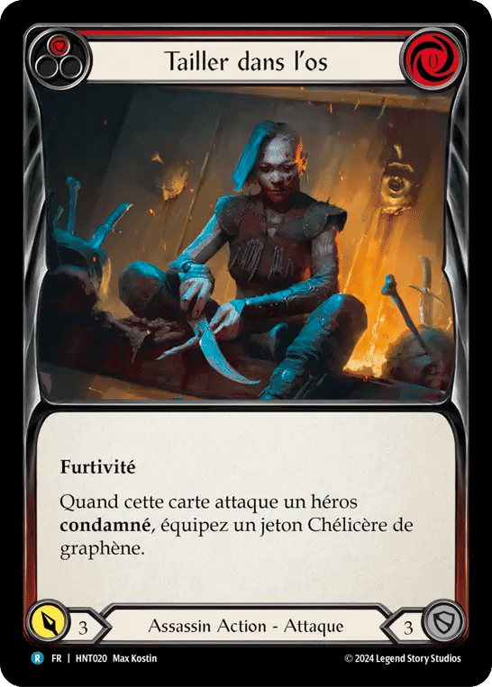 Tailler dans l’os — The Hunted — Flesh and Blood
