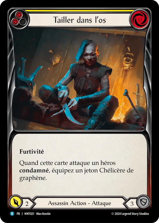 Tailler dans l’os — The Hunted — Flesh and Blood