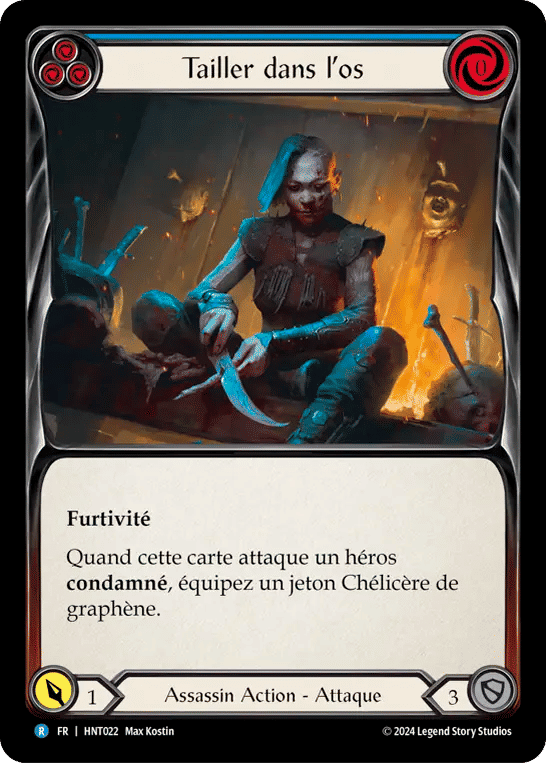 Tailler dans l’os — The Hunted — Flesh and Blood