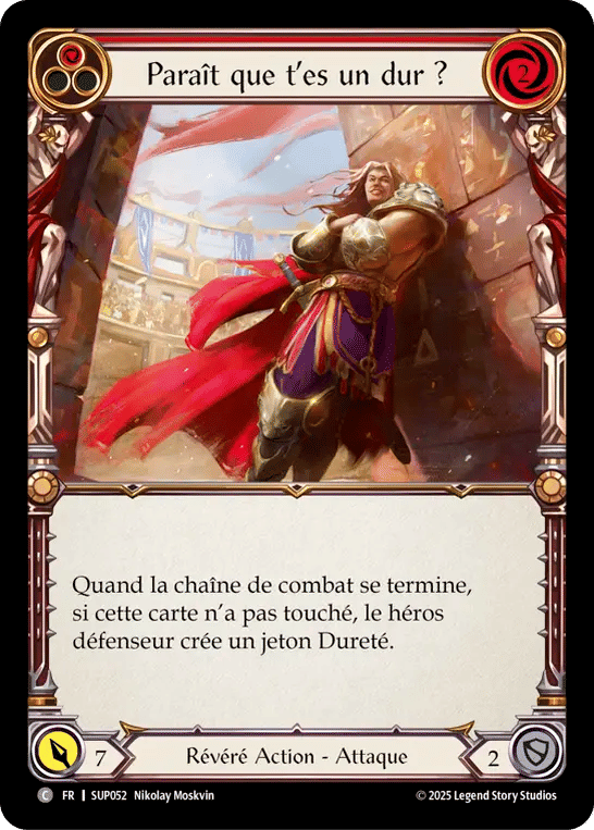 Paraît qu e t’es un dur ? — Super Slam — Flesh and Blood