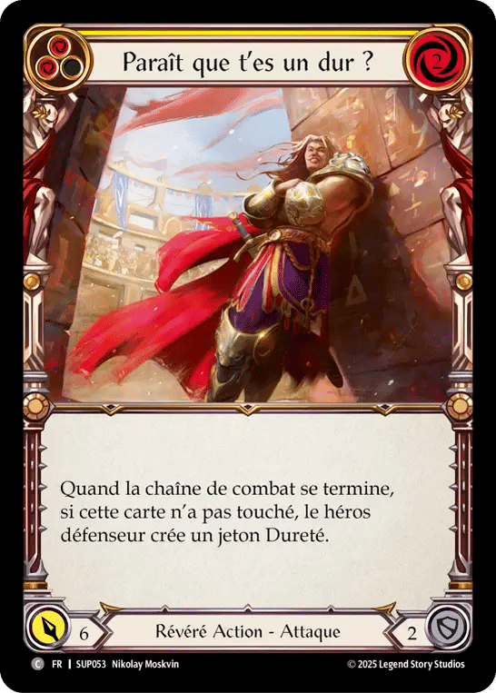 Paraît qu e t’es un dur ? — Super Slam — Flesh and Blood