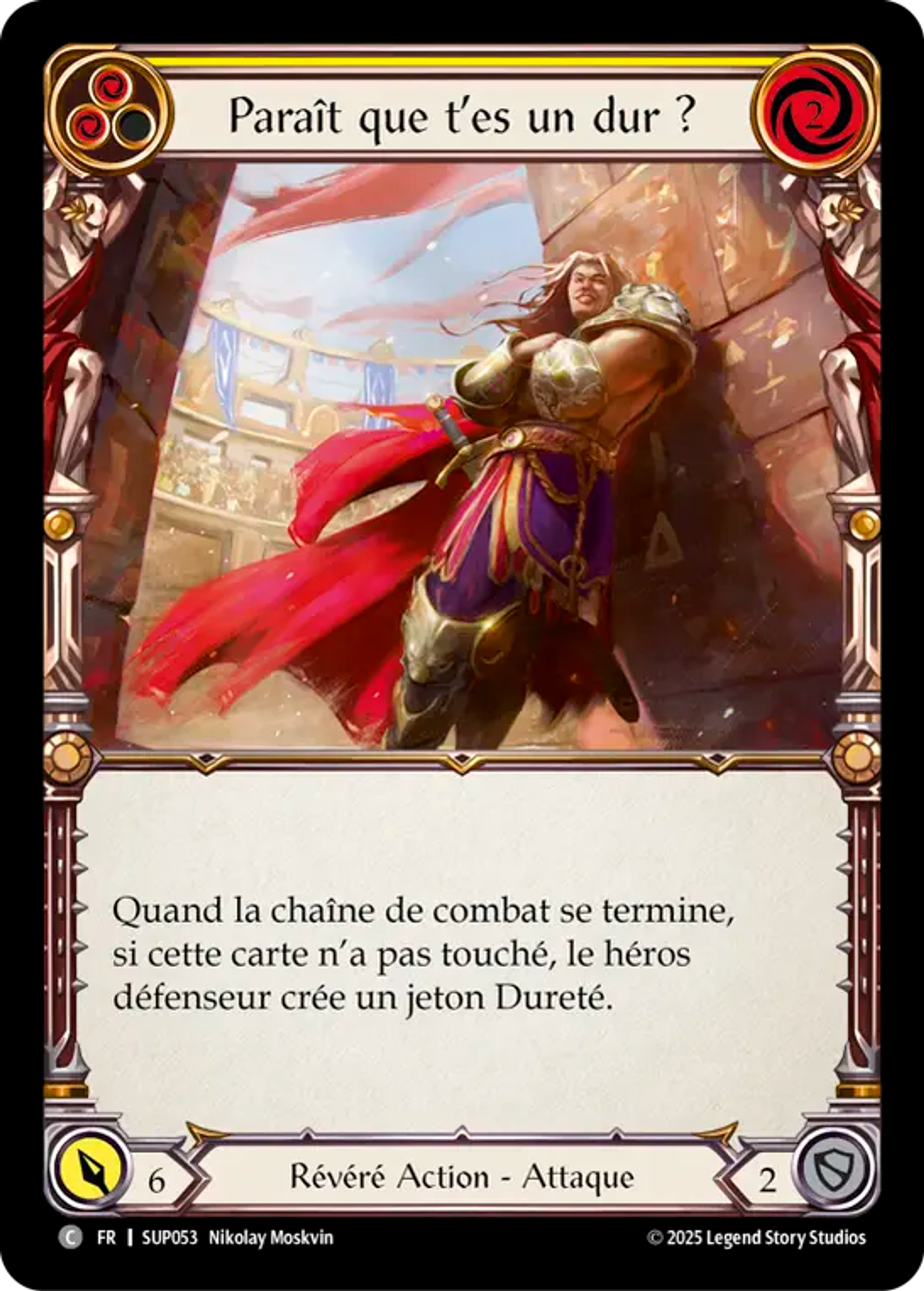 Paraît qu e t’es un dur ? — Super Slam — Flesh and Blood