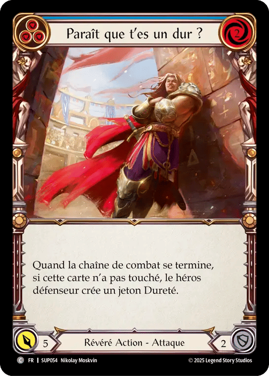 Paraît qu e t’es un dur ? — Super Slam — Flesh and Blood