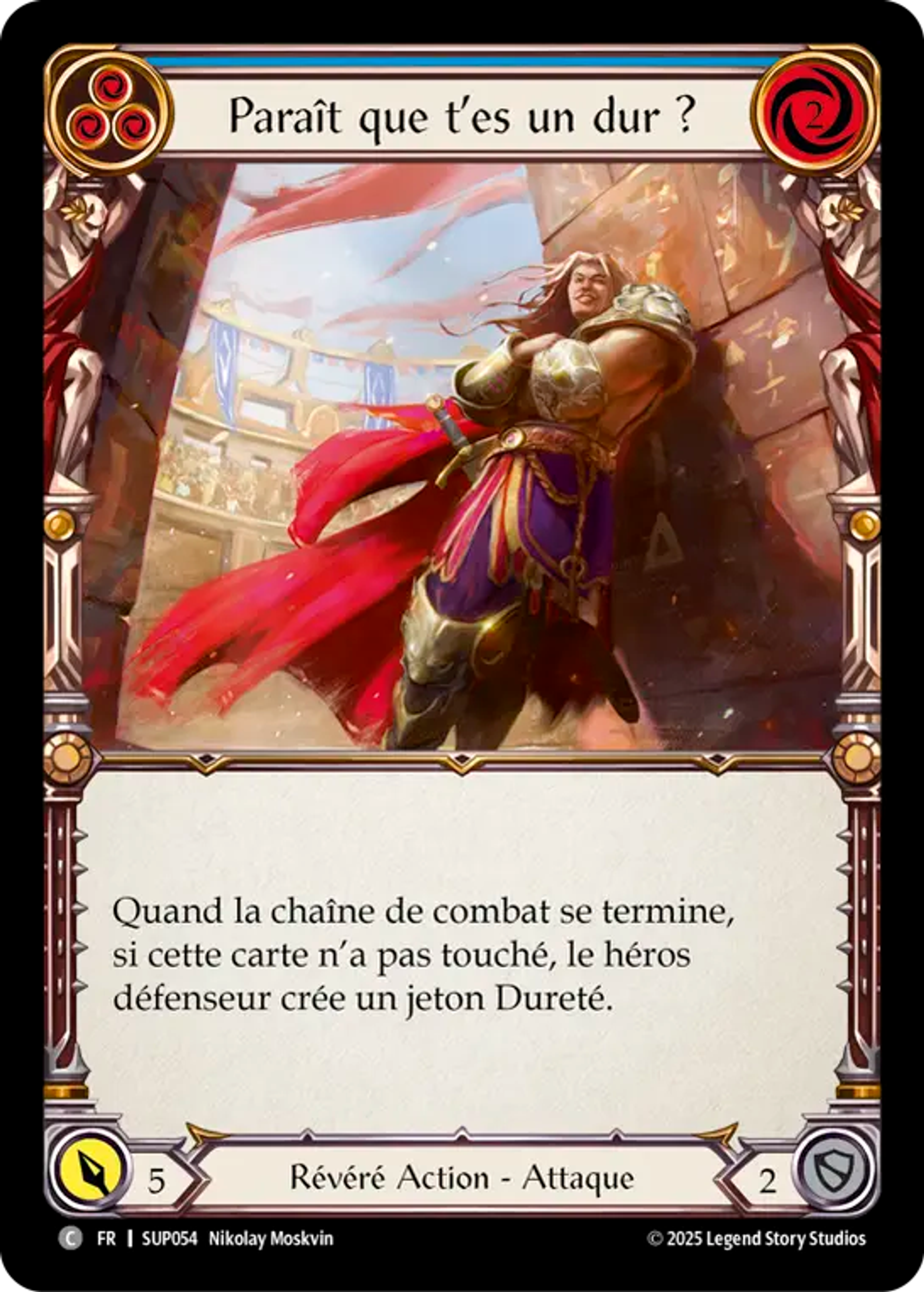 Paraît qu e t’es un dur ? — Super Slam — Flesh and Blood