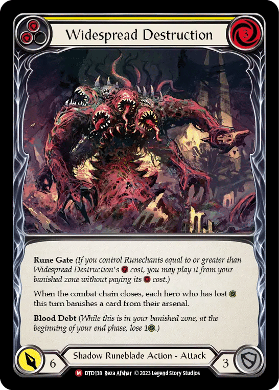 Widespread Destruction — Dusk till Dawn — Flesh and Blood