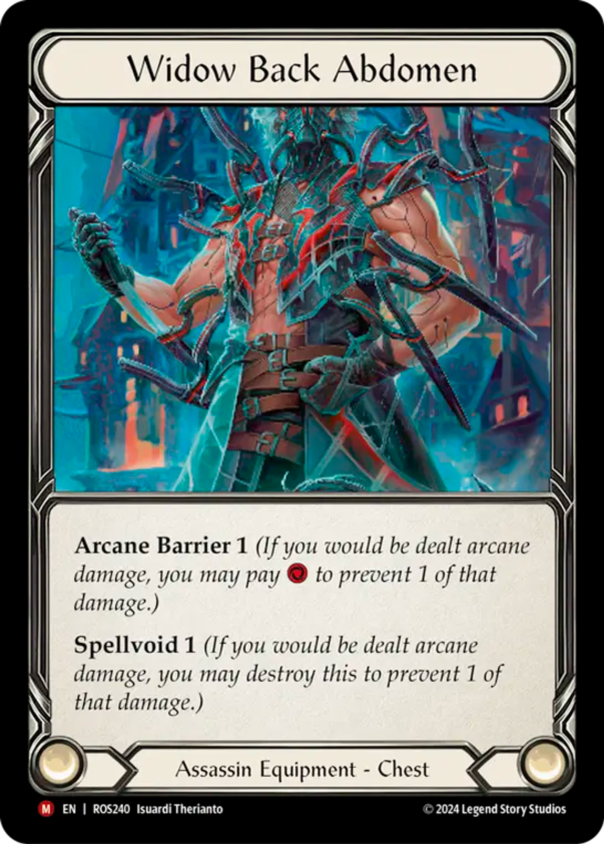 Widow Back Abdomen — Rosetta — Flesh and Blood
