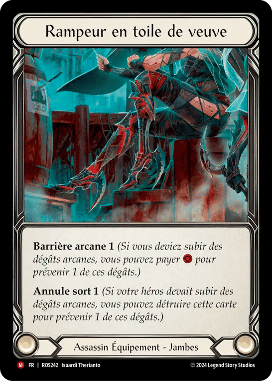 Rampeur en toile de veuve — Rosetta — Flesh and Blood