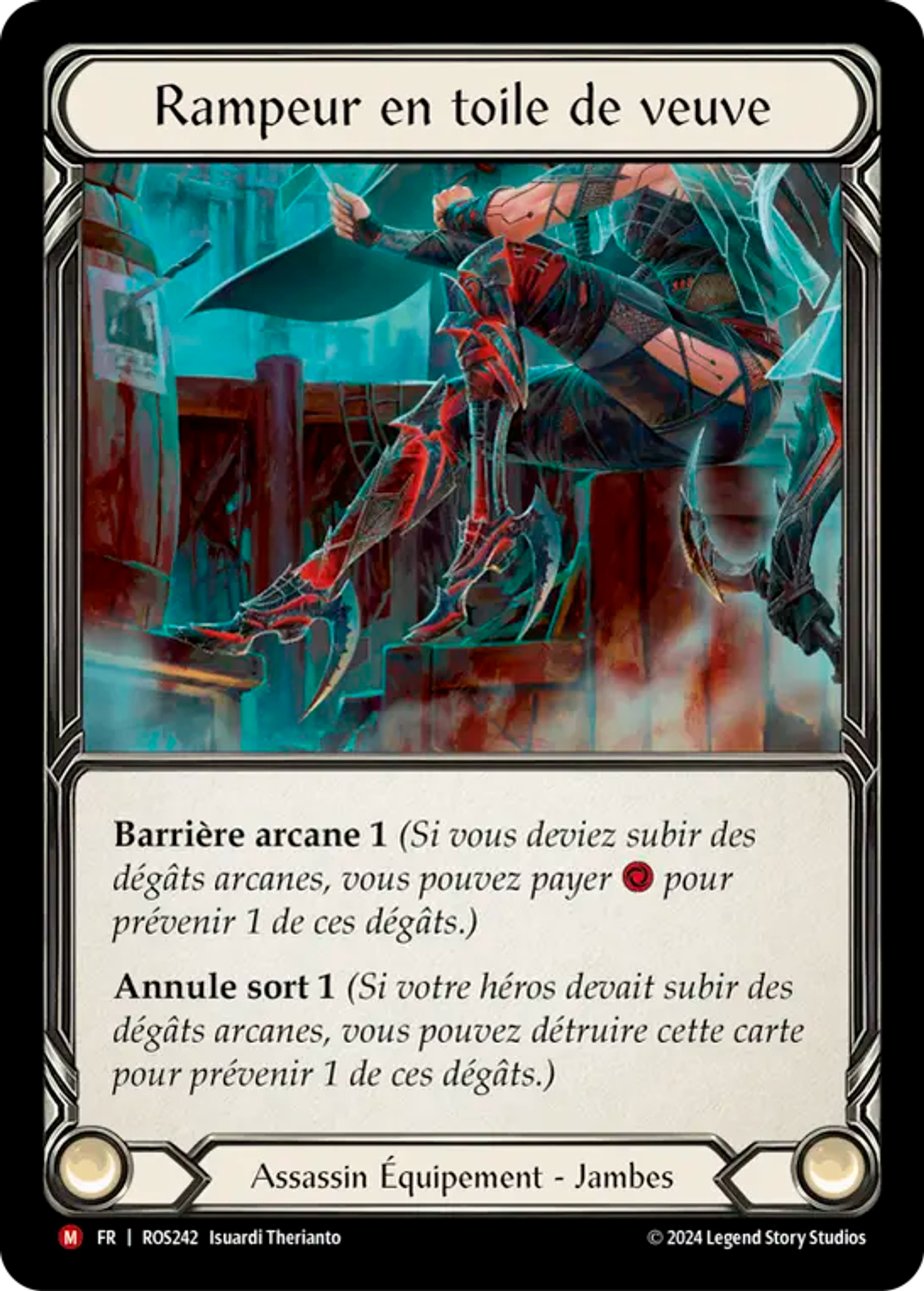 Rampeur en toile de veuve — Rosetta — Flesh and Blood
