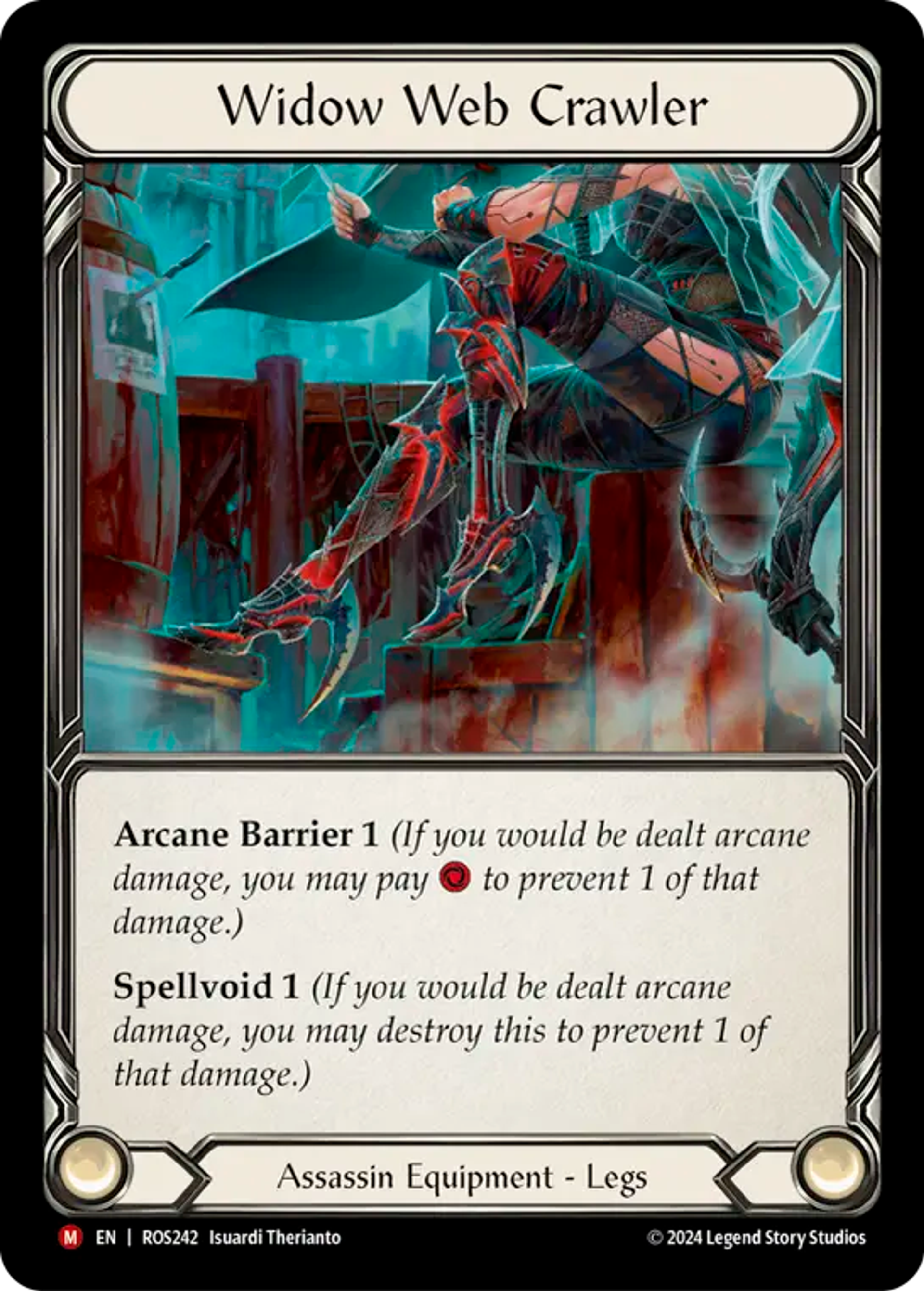 Widow Web Crawler — Rosetta — Flesh and Blood