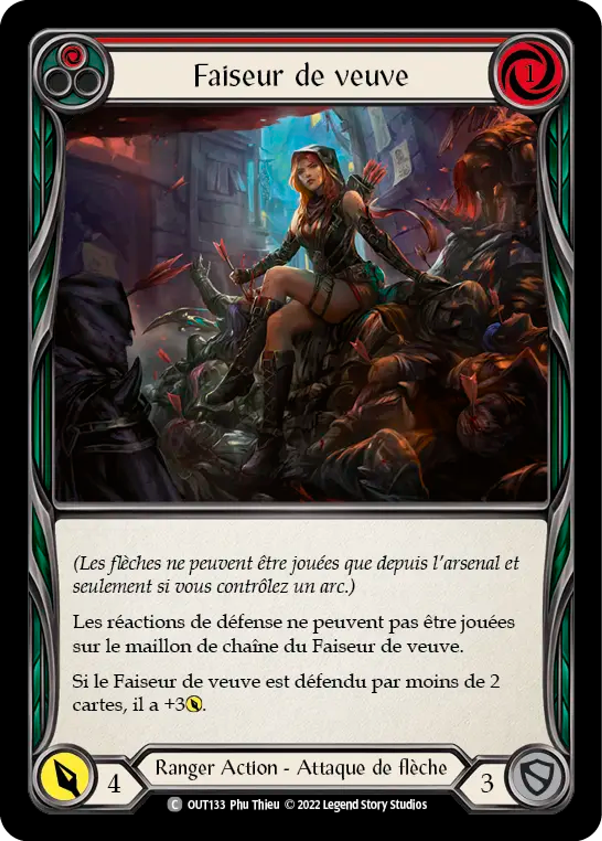 Faiseur de veuve — Outsiders — Flesh and Blood