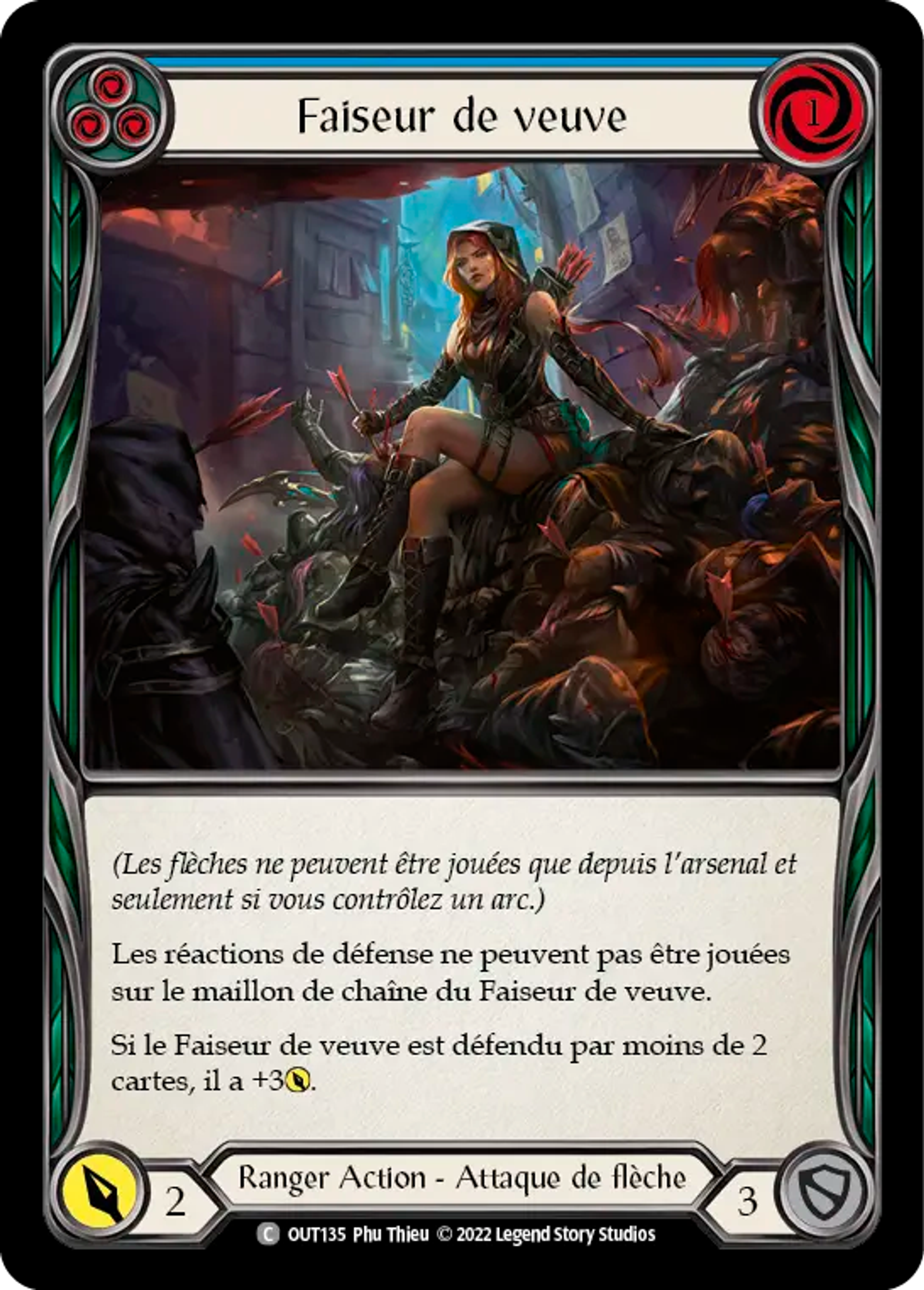 Faiseur de veuve — Outsiders — Flesh and Blood