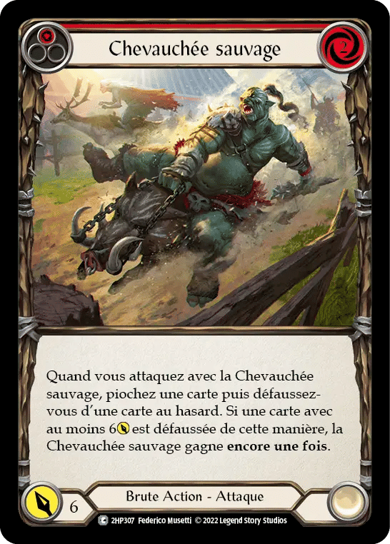Chevauchée sauvage — History Pack 2 - Black Label — Flesh and Blood