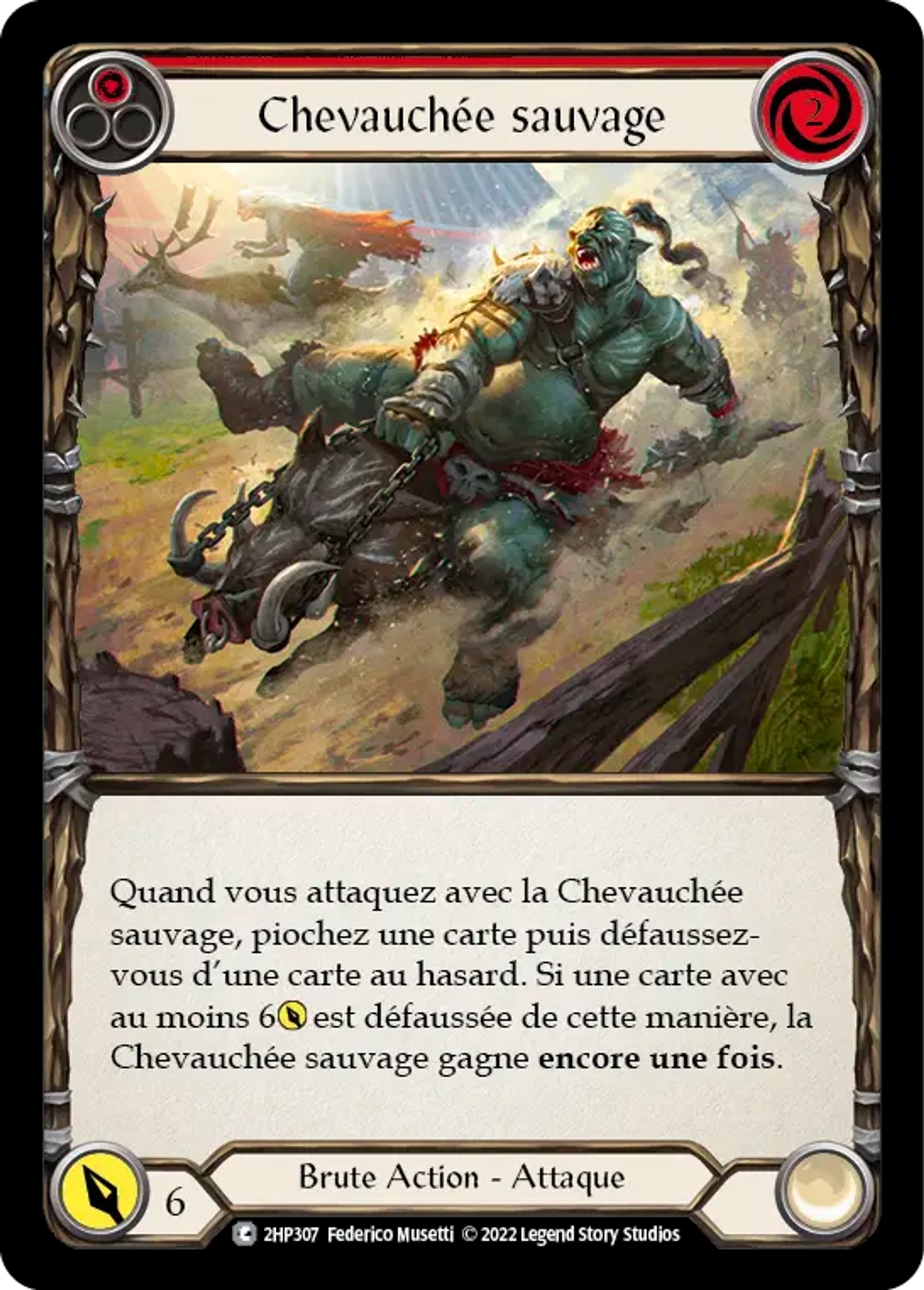 Chevauchée sauvage — History Pack 2 - Black Label — Flesh and Blood