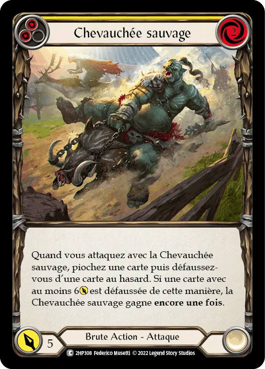 Chevauchée sauvage — History Pack 2 - Black Label — Flesh and Blood
