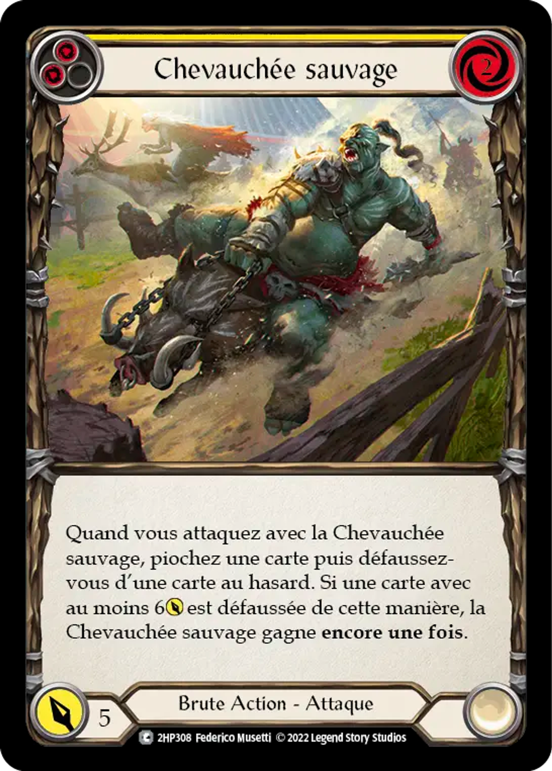 Chevauchée sauvage — History Pack 2 - Black Label — Flesh and Blood