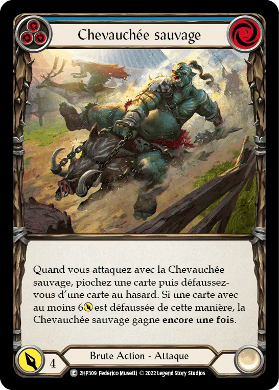 Chevauchée sauvage — History Pack 2 - Black Label — Flesh and Blood