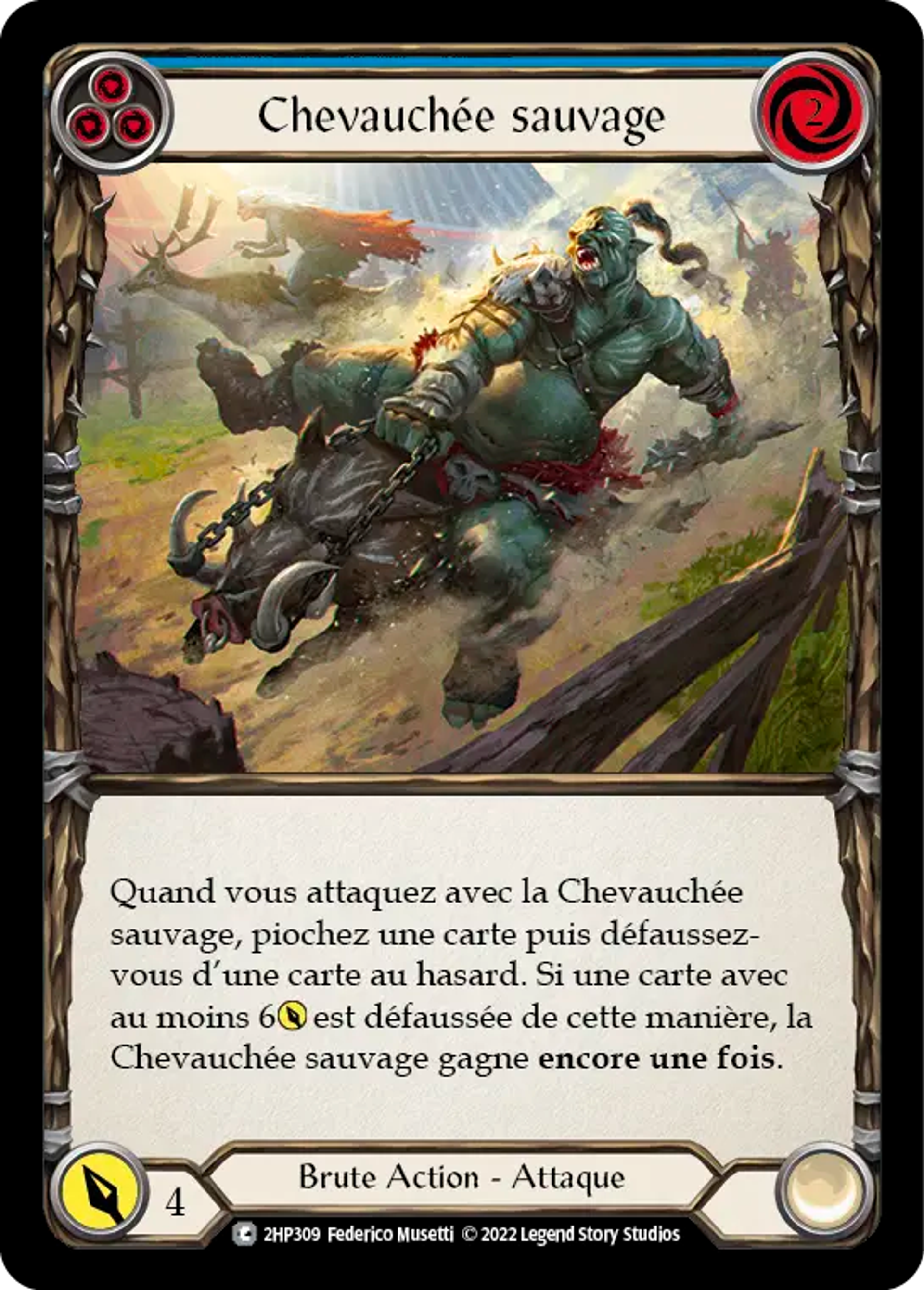 Chevauchée sauvage — History Pack 2 - Black Label — Flesh and Blood
