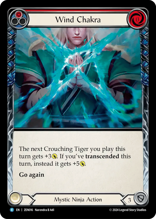 Wind Chakra (Red) — Zen - Blitz Deck — Flesh and Blood