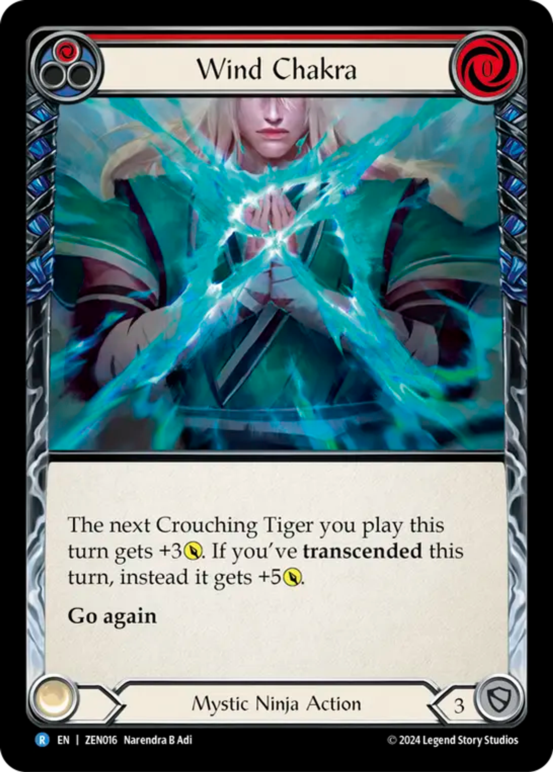 Wind Chakra (Red) — Zen - Blitz Deck — Flesh and Blood